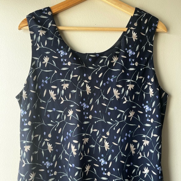 Vintage Flower Print Maxi Dress - Picture 5 of 9